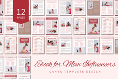 Aesthetic Ebook Design for Mom Influencers | Canva Template Product Image 1