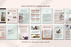 Cute Aesthetic Ebook Design | Canva Template Product Image 3