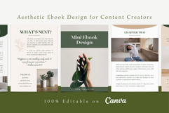 Aesthetic Ebook Design for Content Creators | Canva Template Product Image 2