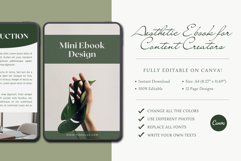 Aesthetic Ebook Design for Content Creators | Canva Template Product Image 5