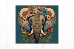 Elefant Tumbler Sublimation. Animal Tumbler Wrap Product Image 2