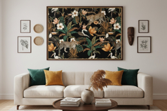 Tropical Jungle &amp; Wildlife Seamless Pattern Product Image 9