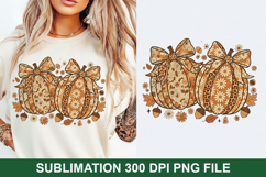 Pumpkin Sublimation - Halloween PNG Design Product Image 1