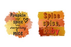 Autumn Quotes PNG. Fall Sublimation PNG Product Image 2