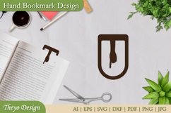Hand bookmarks template design | bookmark design Svg Product Image 1