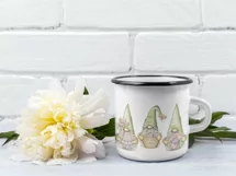 Trio Gnomes Png | Sublimation Design | Green Gnome Product Image 3