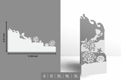 Mermaid in Ocean Folding Papercut Product Image 1