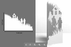 Couple People Folding Papercut Product Image 1