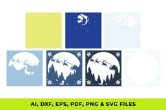 3D Layered Winter SVG Product Image 2