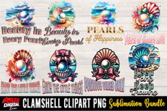 Positive Quotes Clipart Bundle | Clamshell Clipart Bundle Product Image 5