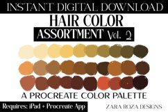 Hair Color Assortment Vol. 2 Natural Color Palette Swatches Product Image 1