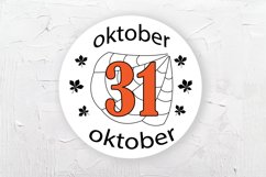 Farmhouse Halloween Sign SVG. Halloween Quotes SVG, PNG Product Image 5