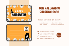 Fun Halloween Greeting Card | Canva Template Product Image 5