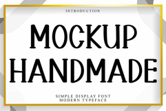 Mockup Handmade Product Image 1