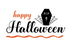Farmhouse Halloween Sign SVG. Halloween Quotes SVG, PNG Product Image 6