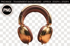 Headphones PNG Isolated Object Product Image 1