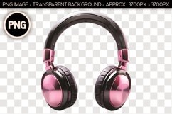 Headphones PNG Isolated Object Product Image 1