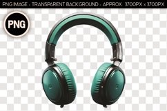 Headphones PNG Isolated Object Product Image 1