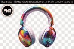 Headphones PNG Isolated Object Product Image 1