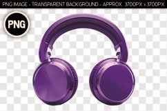 Headphones PNG Isolated Object Product Image 1