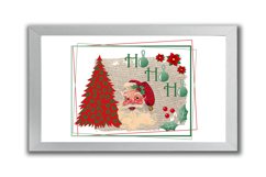 Vintage Christmas Sublimation Bundle. Santa PNG. Product Image 5