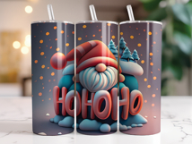 3D Christmas 20 oz Skinny Tumbler Mega Bundle Product Image 7