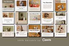 Cozy Aesthetic Instagram Post | Canva Template Product Image 3