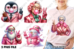 Christmas Bubble Gum Clipart Product Image 1