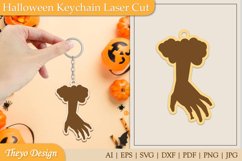 26 Design Halloween Keychain Laser Cut | Halloween Design Product Image 19