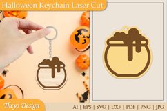 26 Design Halloween Keychain Laser Cut | Halloween Design Product Image 22