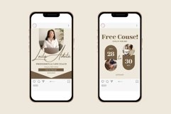 LIFE COACH INSTAGRAM POST CANVA TEMPLATE Product Image 3
