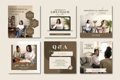 LIFE COACH INSTAGRAM POST CANVA TEMPLATE Product Image 4