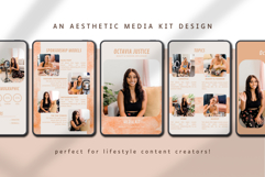 Media Kit for Lifestyle Creators | Canva Template Product Image 3