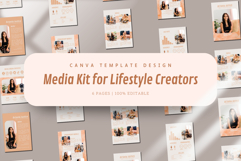 Media Kit for Lifestyle Creators | Canva Template Product Image 4