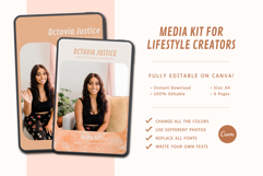 Media Kit for Lifestyle Creators | Canva Template Product Image 5