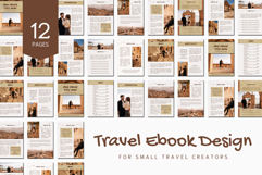Travel Ebook for Small Creators | Canva Template Product Image 1