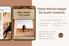 Travel Ebook for Small Creators | Canva Template Product Image 5