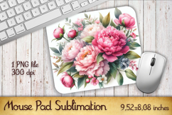 Pions Mouse Pad Sublimation Product Image 1