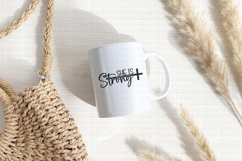 She Is Strong PNG, Christian Cross PNG Design Product Image 3