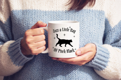 Just a Little Ray of Pitch Black Cat Funny Sarcastic PNG Product Image 3