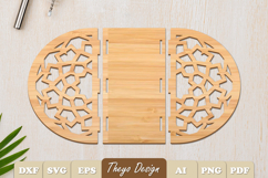 Wooden Napkin Holder Laser Cut | Mandala Napkin Bundle Product Image 2