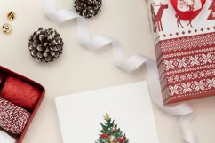 Christmas Tree Print Download - Merry Christmas PNG Product Image 8