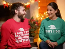 I don't do matching christmas outfits SVG, But I do SVG Product Image 3