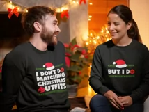 I don't do matching christmas outfits SVG, But I do SVG Product Image 3