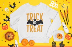Trick or treat SVG, Kids Halloween SVG, Halloween boy svg Product Image 3