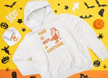 This is not a costume | Halloween sublimation PNG Product Image 5