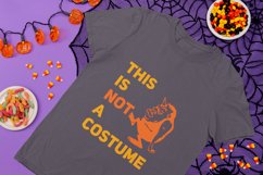 This is not a costume | Halloween sublimation PNG Product Image 2