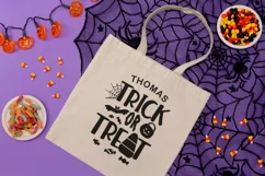 Halloween bag SVG, Bag for treats SVG, Candy Collector SVG, Product Image 3