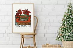 Vintage Christmas Soul PNG | Retro cassette tape sublimation Product Image 3