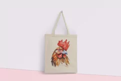 Watercolor Rooster PNG Digital Download Product Image 7